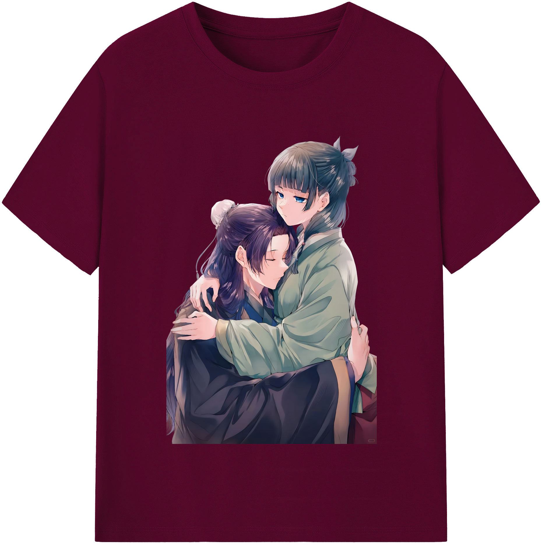 （画像用） 薬屋のひとりごと The Apothecary Diaries レディースカジュアルプリントTシャツ（綿100％）